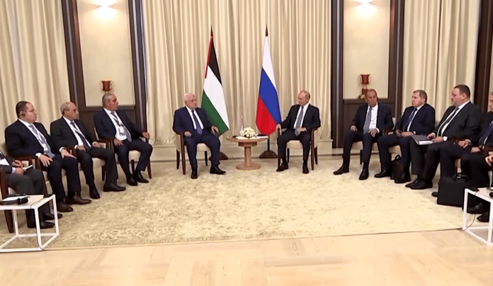 Abbas putin palestina russland