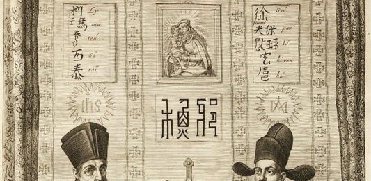 Misjonæren Matteo Ricci med Xu Guangqi.