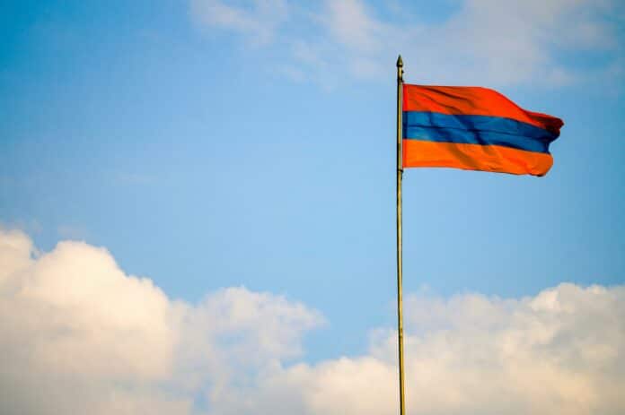 Armenia-flagg