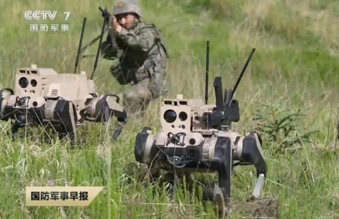 Robot-hund-PLA-Kina