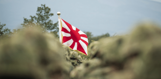 Japan-forsvar-flagg-2017
