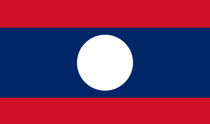 Laos-flagg-asia