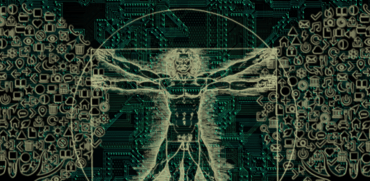 Transhumanisme-Da-Vinci-Vetruvian-man-cypher-kybernetikk