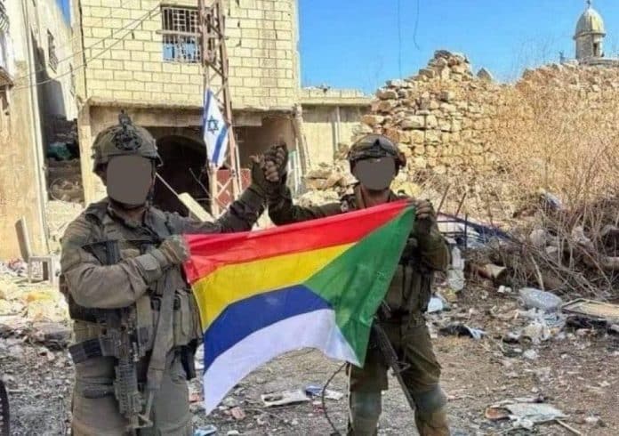 Israel-drusere-flagg-drusisk