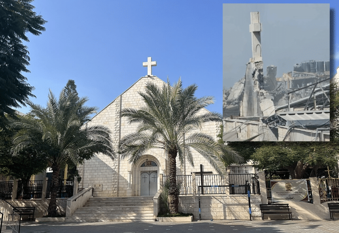 Gaza-kirke-angrep-juli-2025
