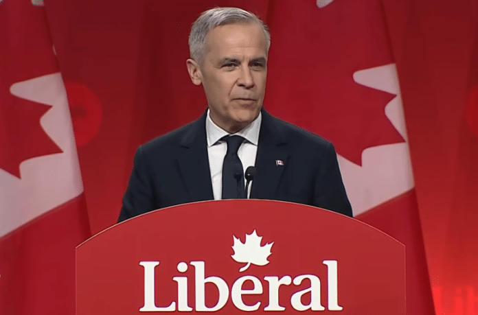 Mark Carney seierstale statsminister Canada