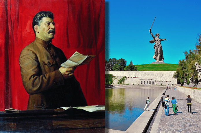 Stalin-maleri-moderlandet-kaller