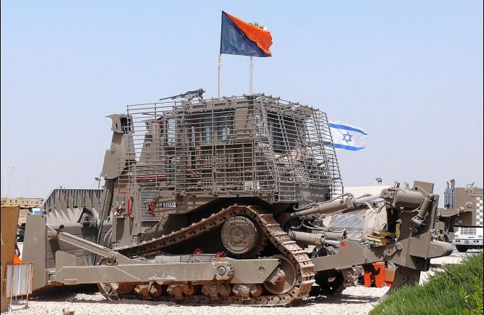 IDF-bulldoser-Caterpillar