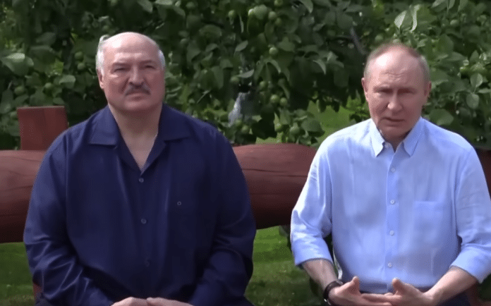 Putin-Lukasjenko-Hage-Kloster