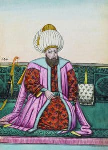 Osmansk-sultan-Murad-2-Vlad-Tepes