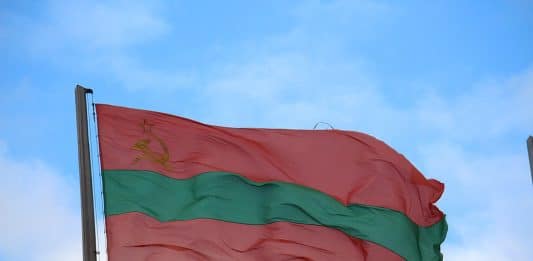 Transnistria-flagg