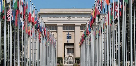 FN-HQ-Geneve-Sveits