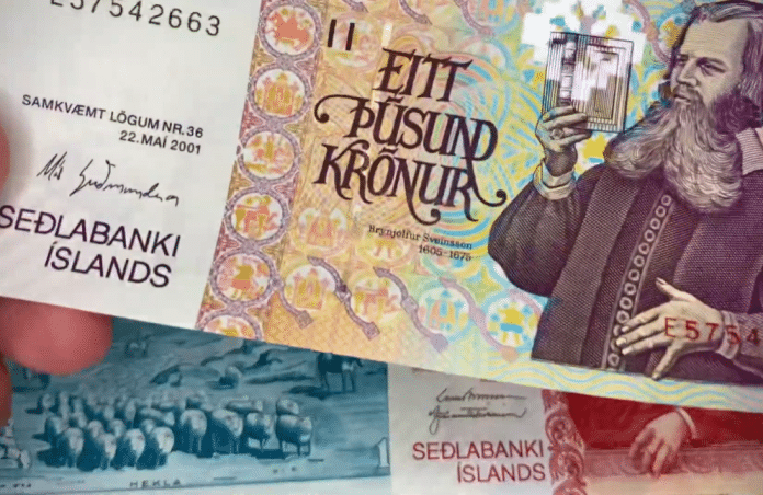 Island-ISK-sedler-penger-kontanter