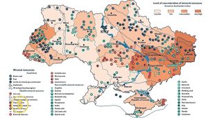 Ukraina-mineraler-kart