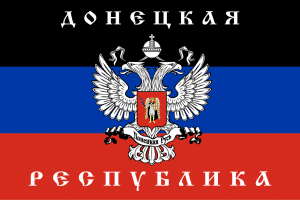 Donetsk-republikk-russisk-kontroll-okkupert-flagg
