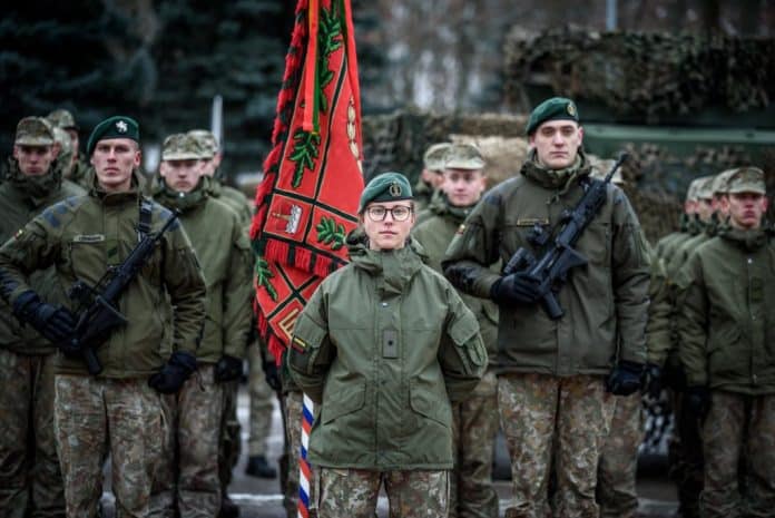 Litauen-øvelse-soldater-Romualdas-Giedraitis-Iron-Wolf-2022