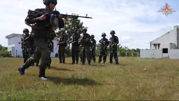 Laos-Russland-øvelse