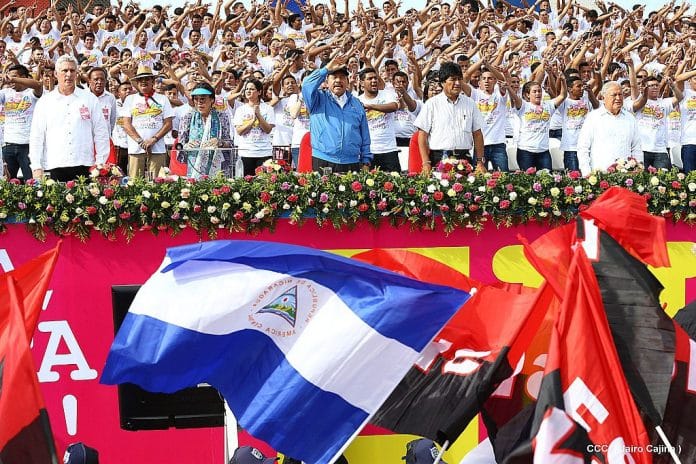 Nicaragua-El-Salvador-sandinistiske revolusjonen