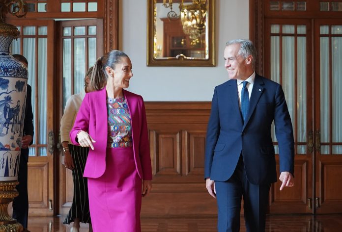 Sheinbaum-Mexico-Mark-Carney-møte