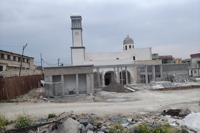 Irak-Mosul-kirke-ruiner