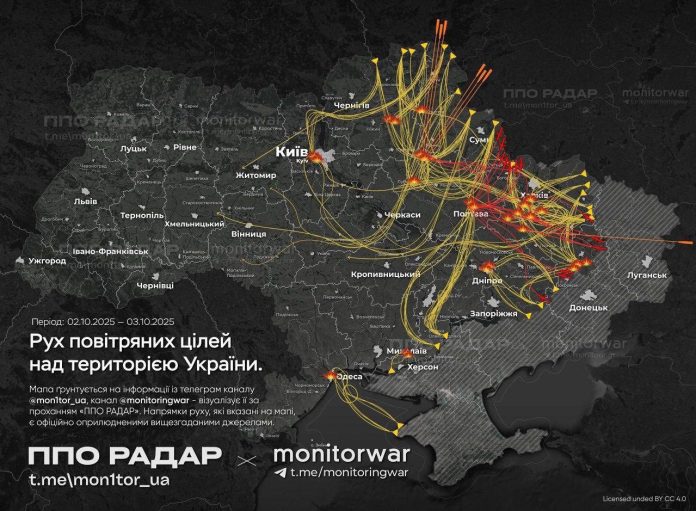 Ukraina angrep gass naftogaz kart droner