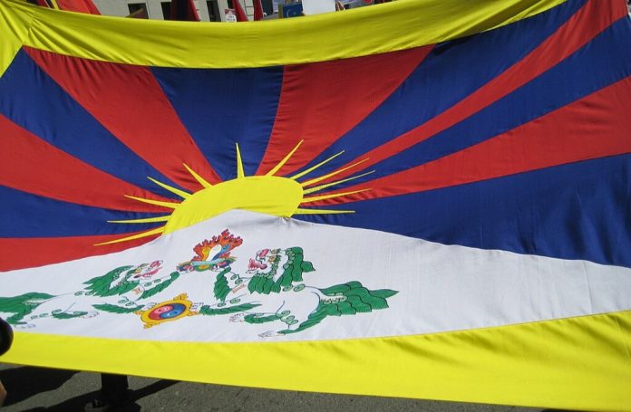Tibet-flagg