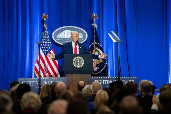 Trump-DOJ-justisdepartement-fentanyl-tale