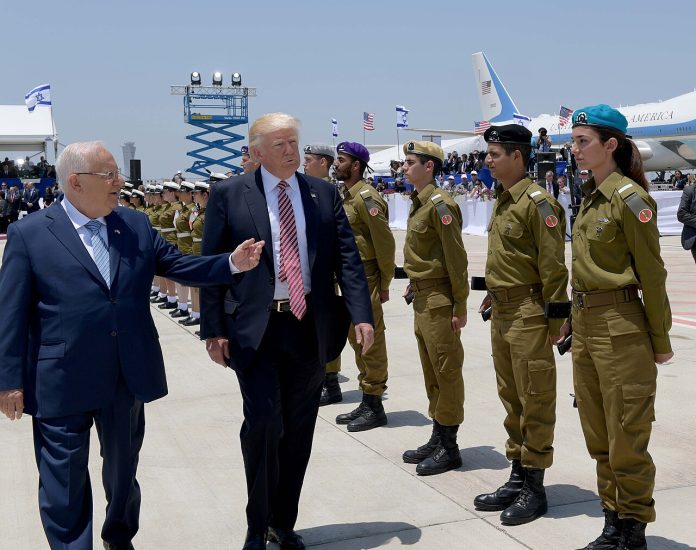Israel-Trump-flyplass