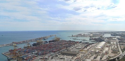 Barcelona-Spania-havn