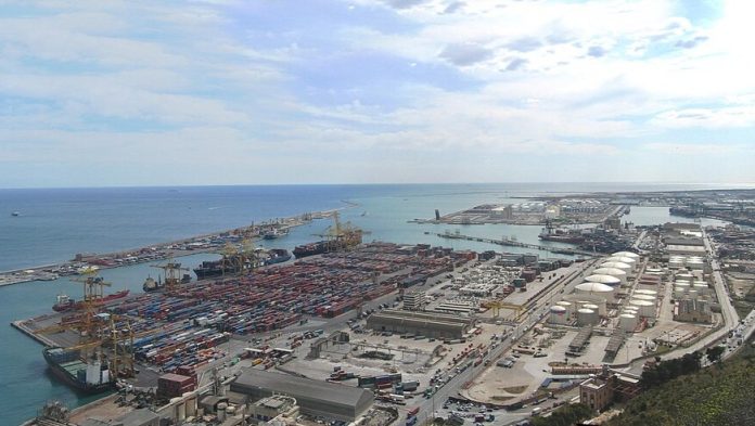 Barcelona-Spania-havn