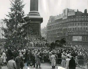 London-juletre-norge-1947-historie