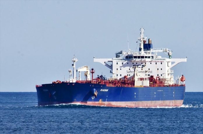 Kazan-skyggetanker-olje-russisk-olje