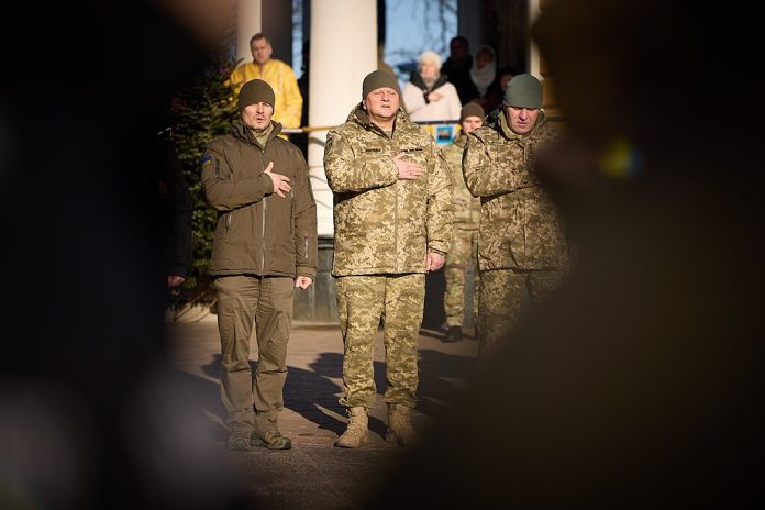 Valerij Zaluzjnyi Ukraina forsvarssjef tidligere leder