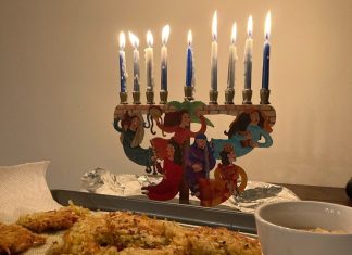 Lysfesten Hanukka forsøkt slukket av mørket
