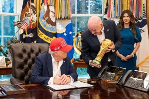 Trump-FIFA-Infantino-fotball-sport