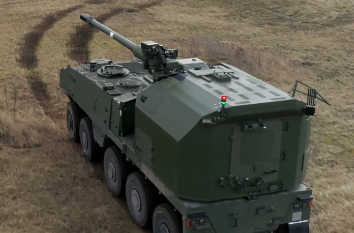 KDNS-RCH-155-Artilleri-kanon-våpen-fransk-tysk-NATO