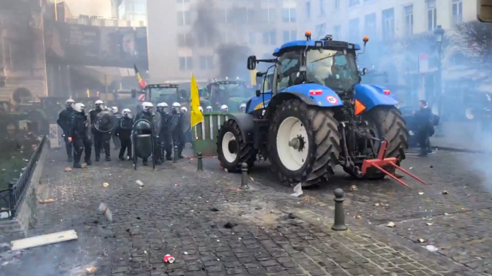 Brussel-Opprør-Bønder-bondeopprør-EU-MERCOSUR