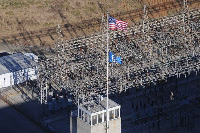 Strøm-nett-strømnett-elektro-USA-kraftnett