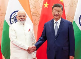 Xi skjerper presset på India i nyttårstalen