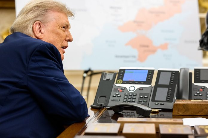 Trump-Ukraina-kart-telefon-Putin-avtale
