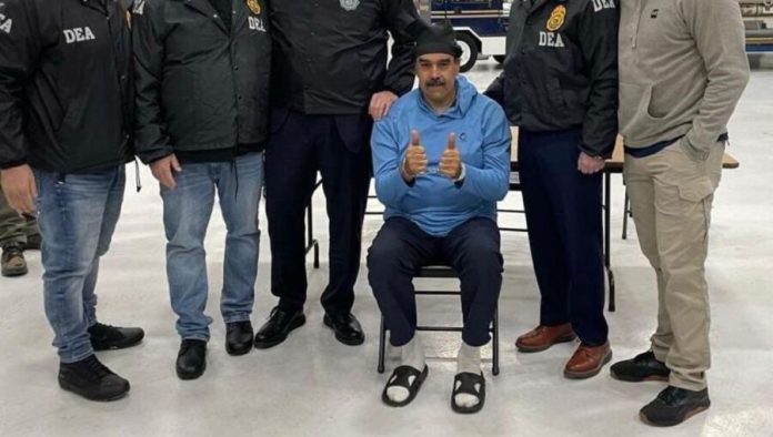Maduro-USA-DEA-pågripelse-håndjern
