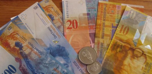 Sveits-franc-valuta-2026-penger-CHF