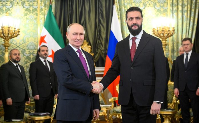 Al-Sharaa-Syria-President-Putin-Russland-syrisk-Al-Jolani