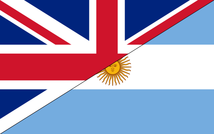 UK-Argentine-Flagg