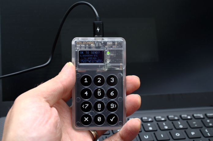 Coldcard-bitcoin-lommebok-angrep-sårbarhet-coinkite
