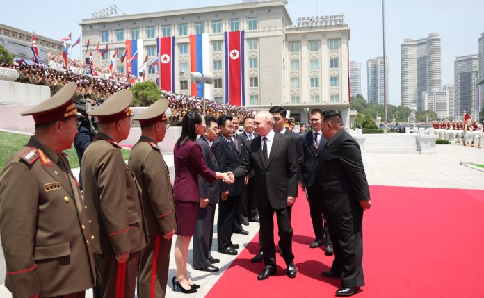 Putin og Kim Jong-un møtes