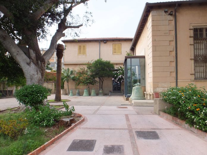 Museets fasade i Messina