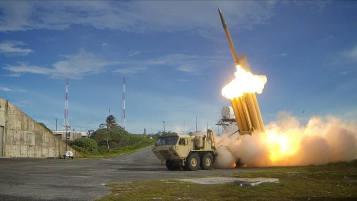 THAAD-missil skytes opp
