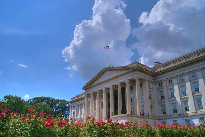Treasury-bygningen i Washington