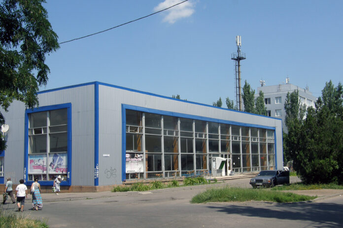 Busstasjon i Kramatorsk